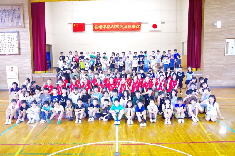 中国の子供たちとの交流会（３年生）の画像
