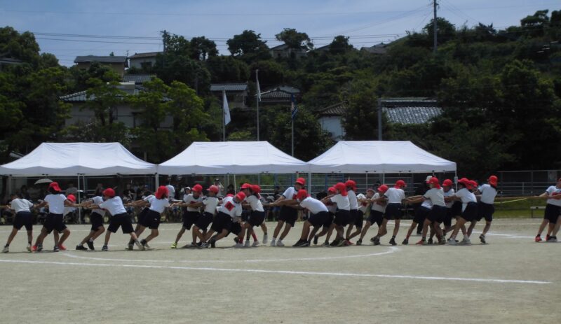 笑顔と感動にあふれた運動会の画像