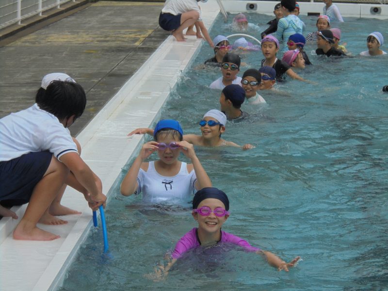 ６年生　久しぶりの水泳です。の画像