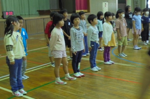 １０月１７日の１年生です。の画像