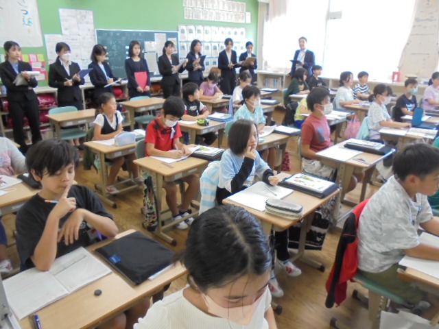 ４年生　公開授業でした。の画像