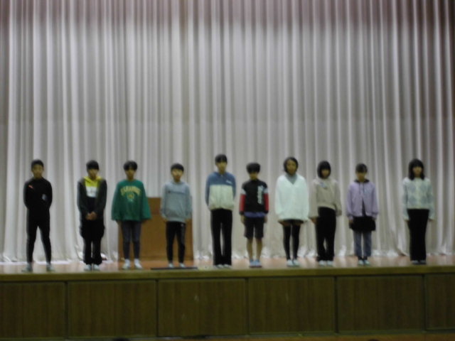 児童集会がありました。の画像