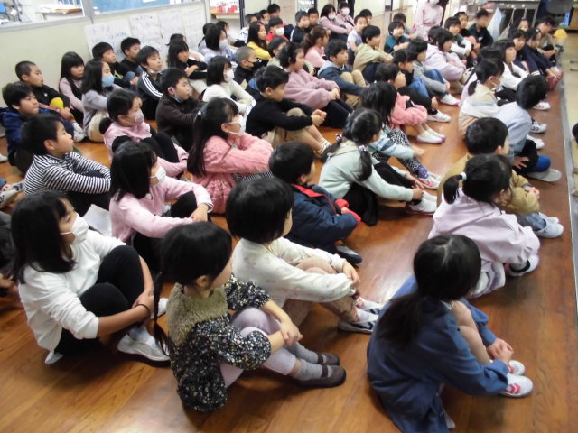 １２月８日の１年生です。の画像
