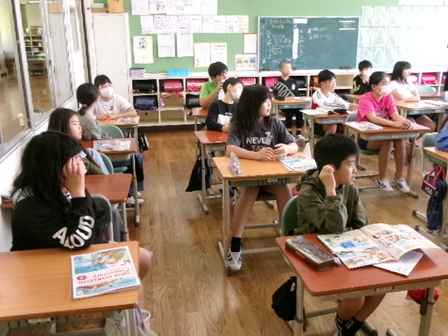 ５年生　外国語の学習の画像
