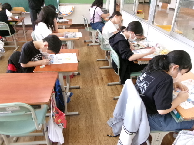 5年生 社会科テストの画像