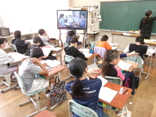 ５年生　国語科の時間の画像