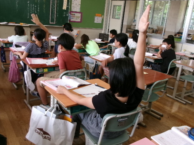 ５年生　道徳科の時間の画像