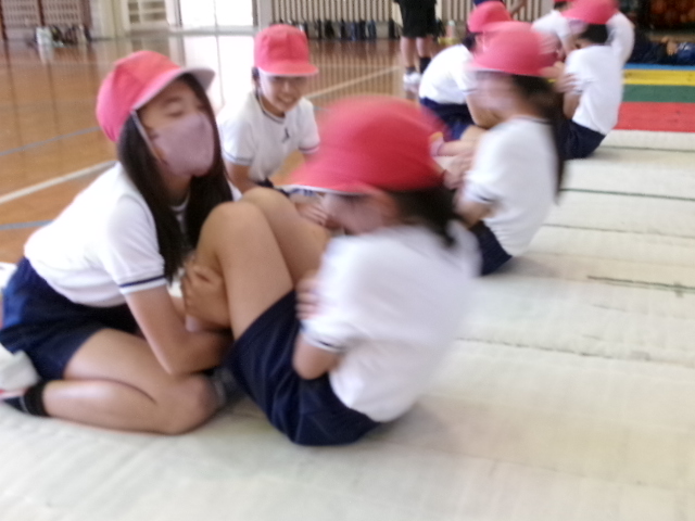 ６年生　体力テストの画像
