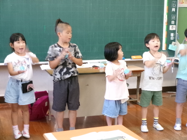 ６月１８日の１年生です。の画像