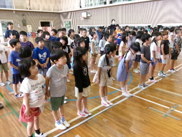 6月25日の1年生です。の画像