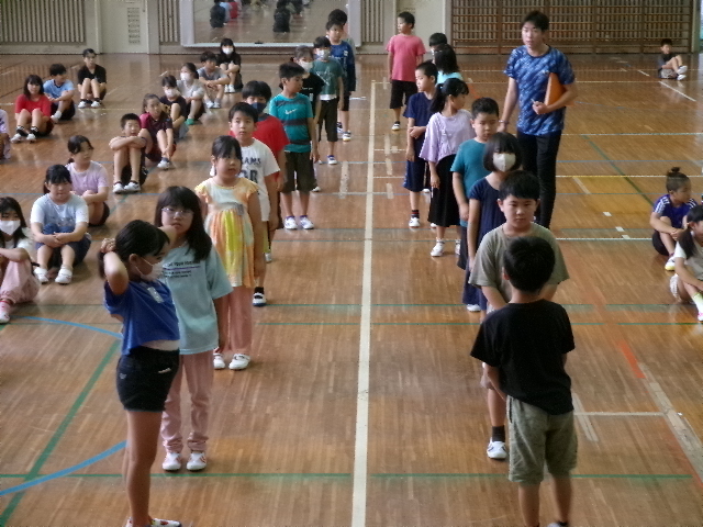 ３年生　全校集会の画像