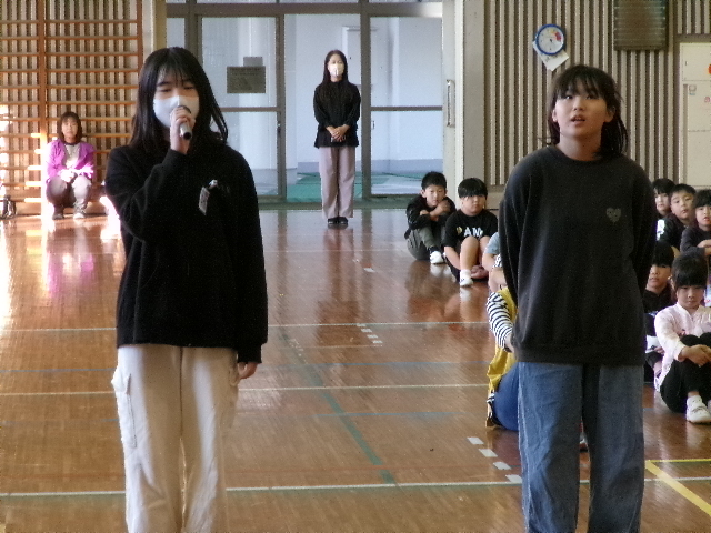 ５年生　集会での活躍の画像