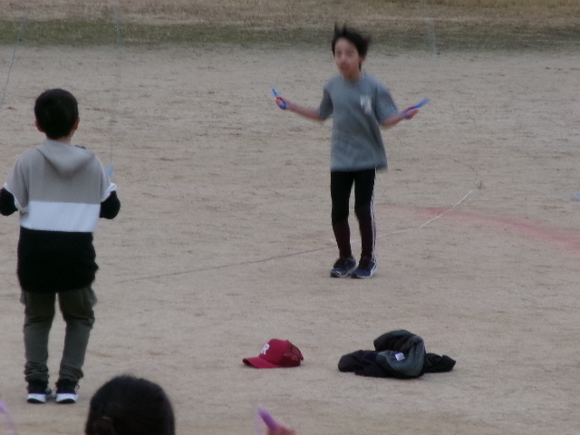 「なわとび大会へ向けての画像