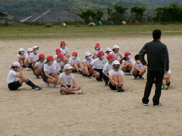６年生　運動会練習の画像