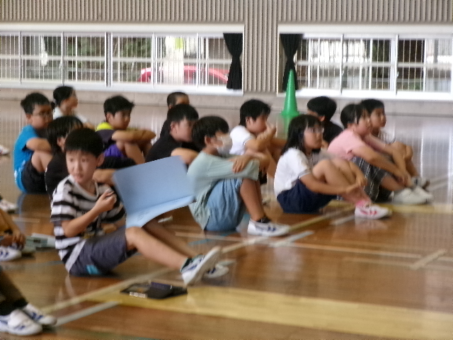 ４年生　交通安全指導の画像