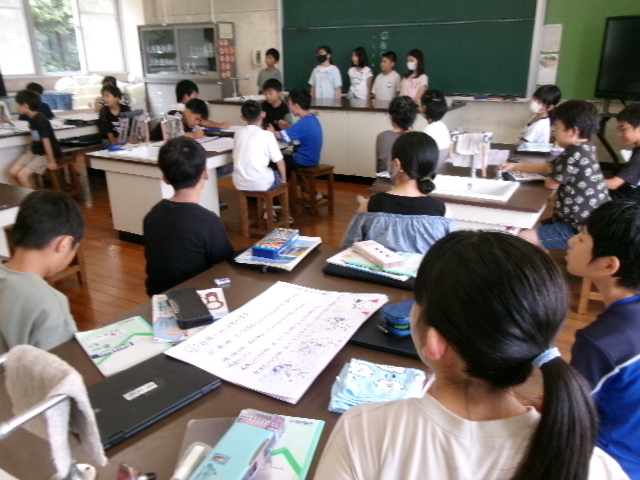 ５年生　理科の時間にの画像