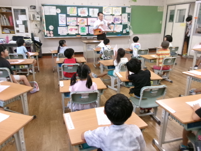 ７月１８日の１年生です。の画像