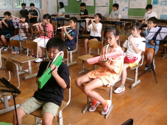 4年生 小学校音楽会へ向けての画像