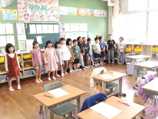 １０月２３日の１年生です。の画像