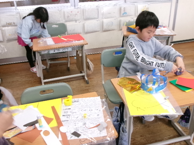 １月２２日の１年生です。の画像