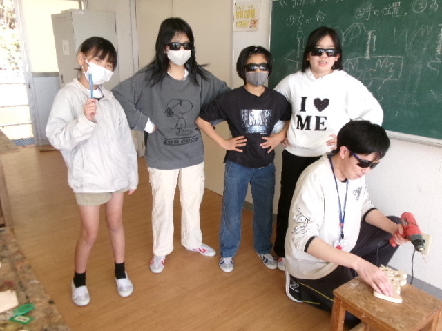 校長diary 木工教室の画像