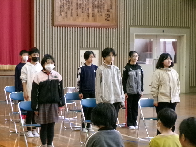 ６年生　背筋がピン。の画像