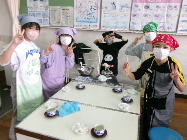 ５年生　白玉だんごの画像