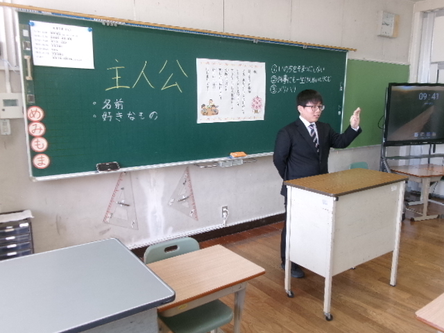 ３年生の教室からの画像
