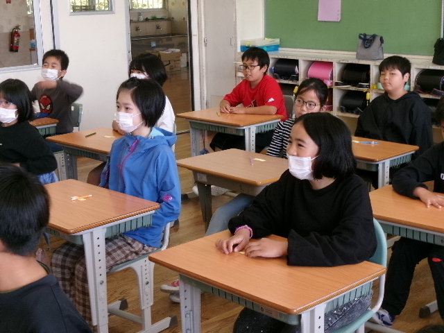 ５年生の教室からの画像