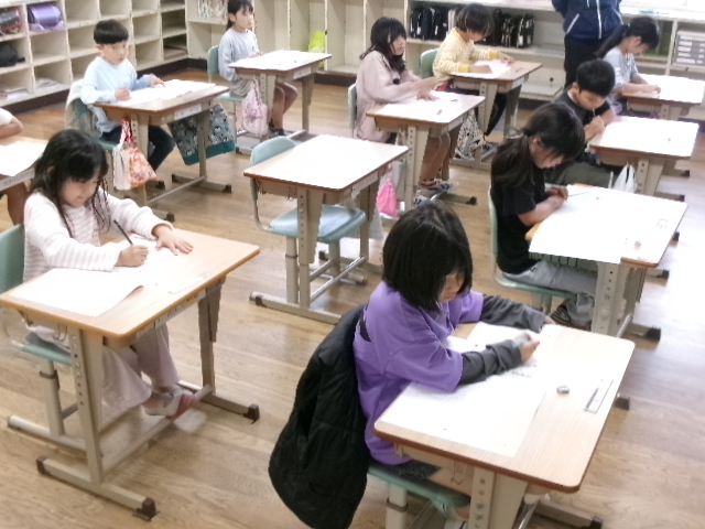 ３年生　学力テストの画像