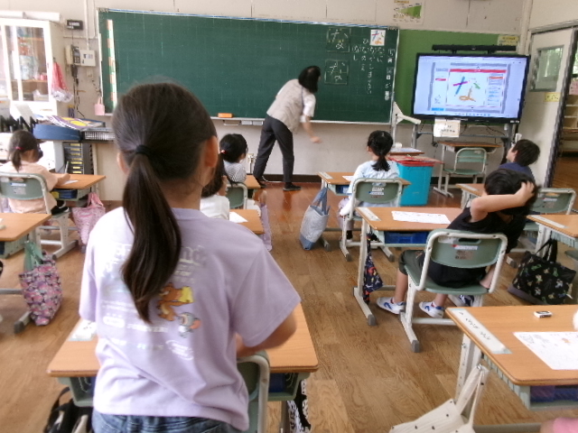 ５月２６日の１年生です。の画像
