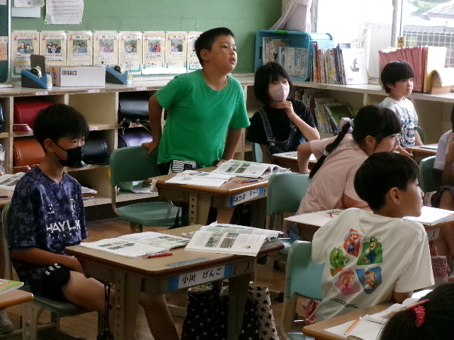 4年生 社会科の時間の画像