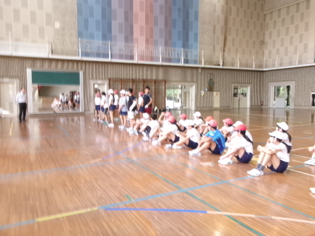 ６年生　小学校体育大会　練習初日の画像