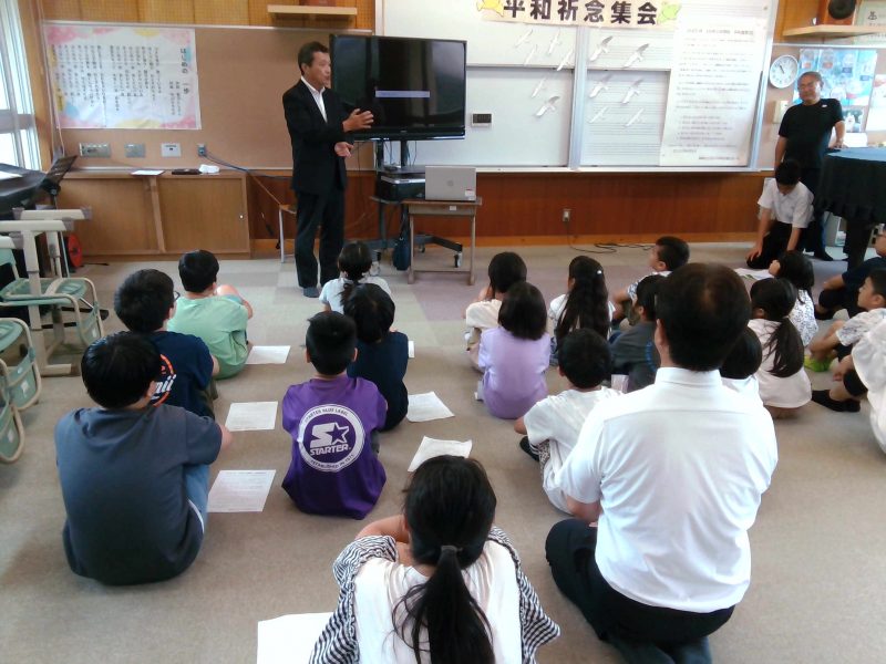 登校日〜平和祈念集会〜の画像