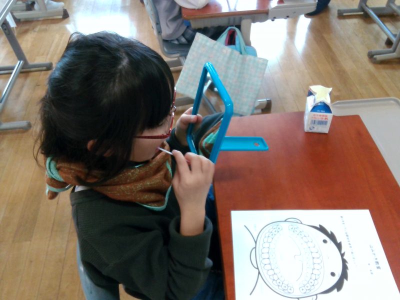 ブラッシング指導の画像