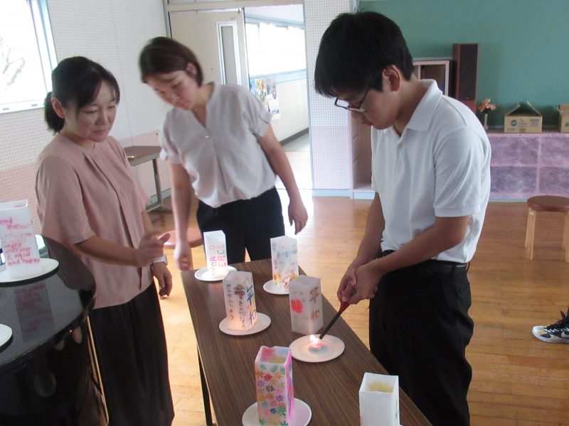 池島小中学校　平和祈念集会（９月１日）の画像