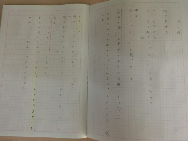 国語科の学習成果の画像