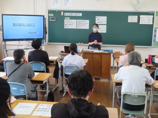 進路学習会（土曜授業）の画像