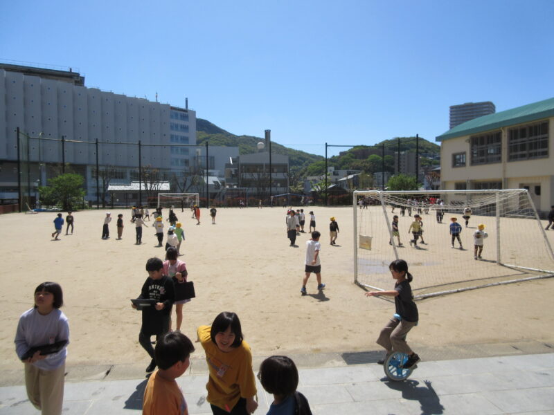 （学校生活）「雨のち晴れ」の中休み🌞の画像