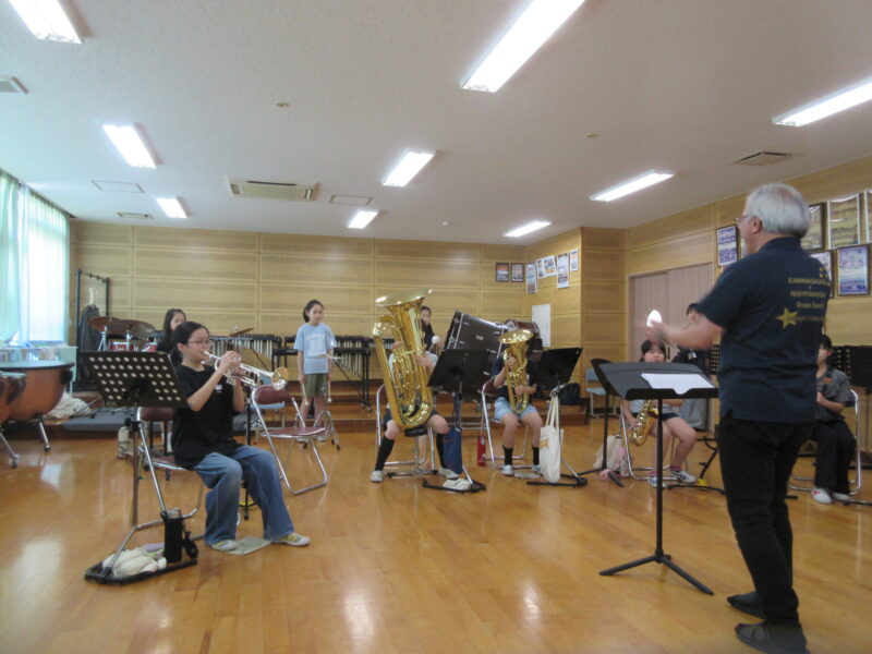 （校長の部屋）ブラスバンド部お披露目ミニコンサート♪の画像