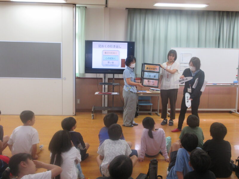 (4年生)総合的な学習の時間 ~認知症サポーター養成講座~の画像