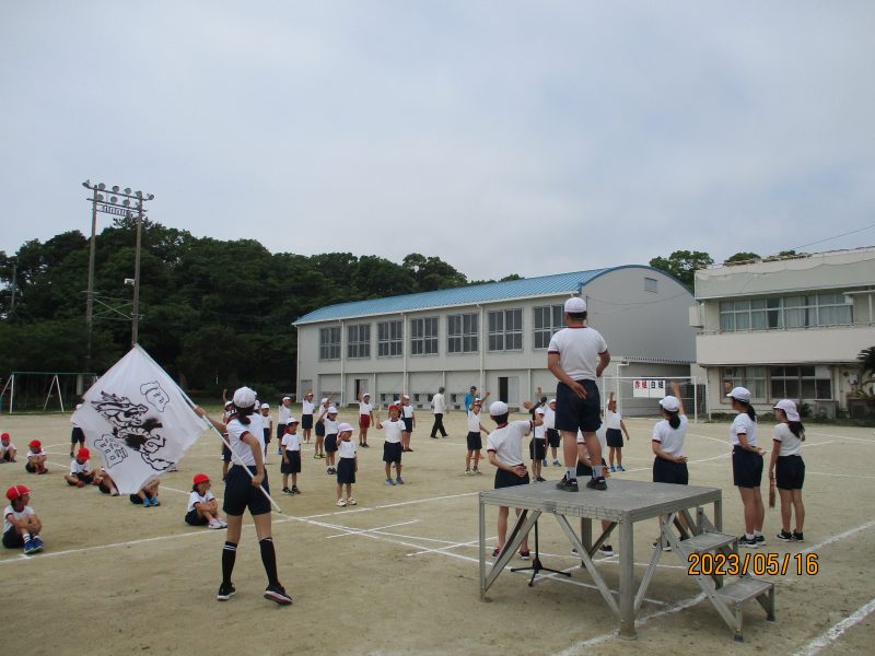 運動会総練習のようすの画像