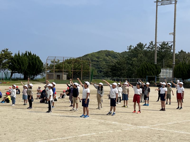 運動会の歌のようすの画像