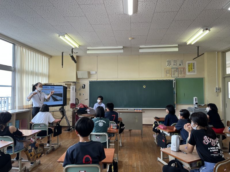 新幹線の学習（6年生）の画像