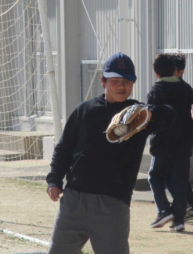 大谷選手のグローブを使いはじめました。の画像