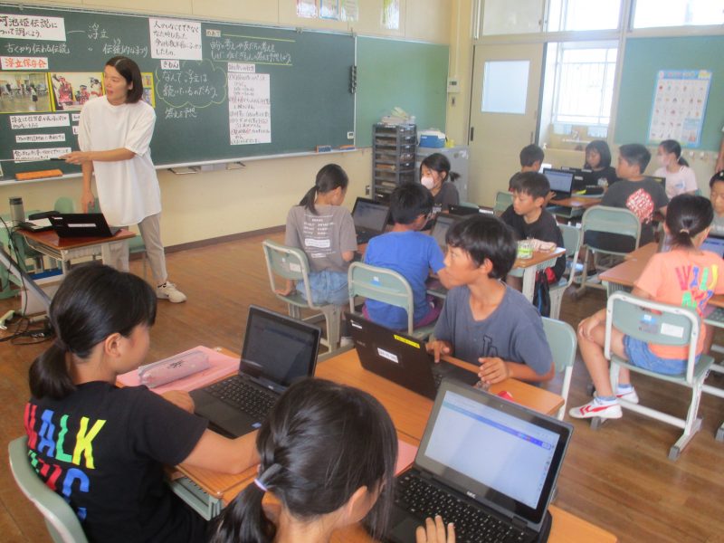 ３・４年総合的な学習の時間のようすの画像