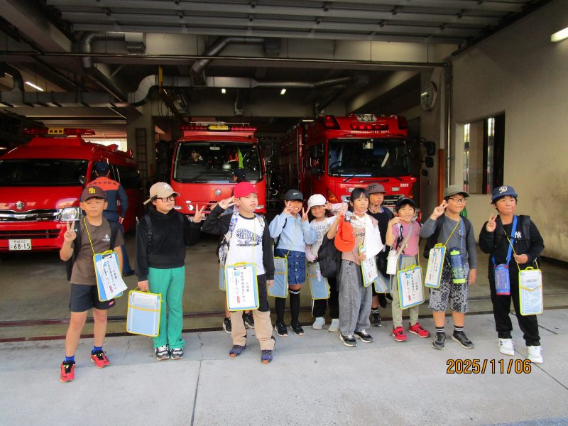 3年社会科見学（中央消防署・県警察本部）の画像