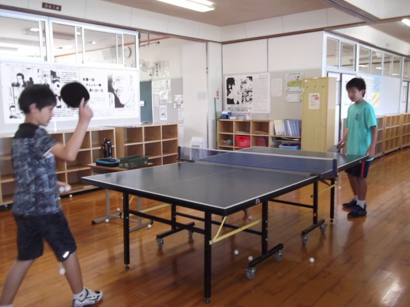 8月14日　新チーム始動２「男子卓球部」の画像