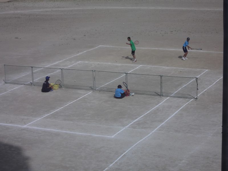 ８月１７日　新チーム始動４「ソフトテニス部」の画像
