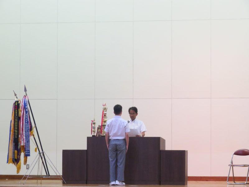 表彰伝達式の画像